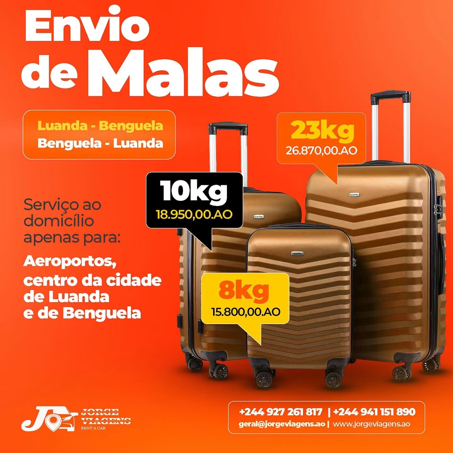 Banner de JORGE VIAGENS TRANSPORTE E LOGÍSTICA