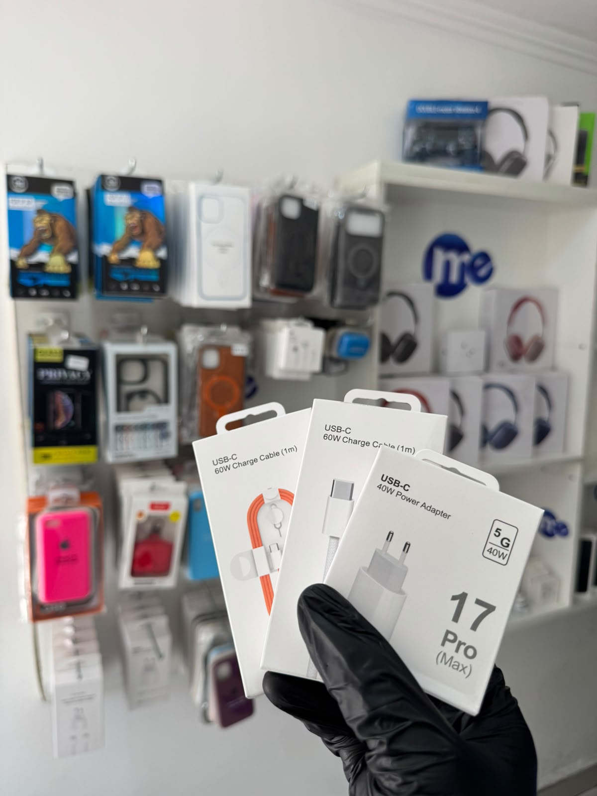 Conjunto de Carregador Apple