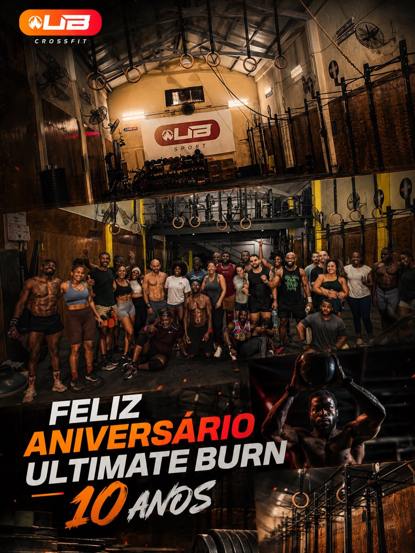 10 anos atrás, a Ultimate Burn ergueu-se com um sonho.