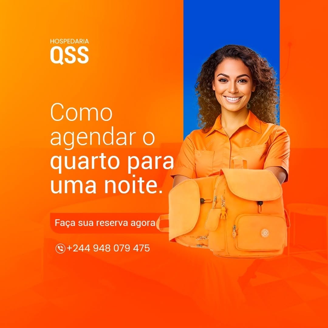 E aí, já tem onde ficar em Luanda? Hospedaria QSS resolve!