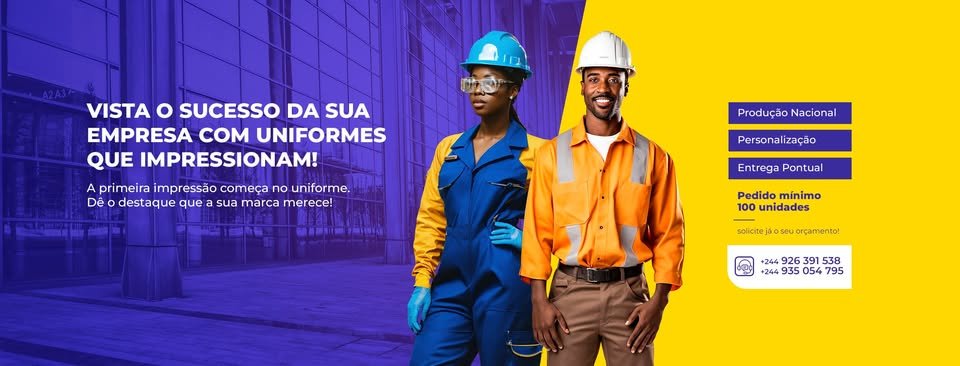 Banner de Palm Confecções Angola Lda