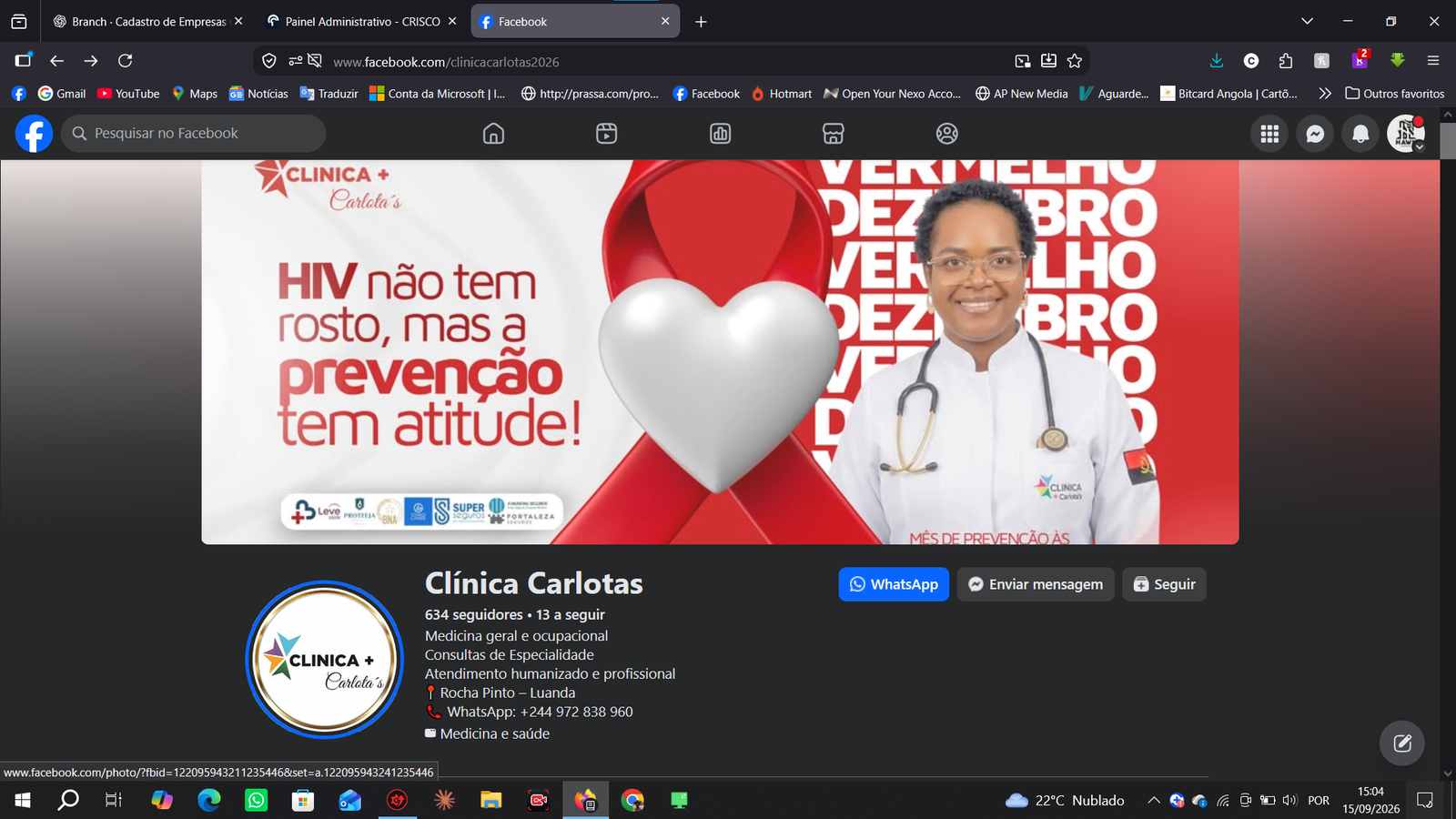 Banner de Clínica Carlotas