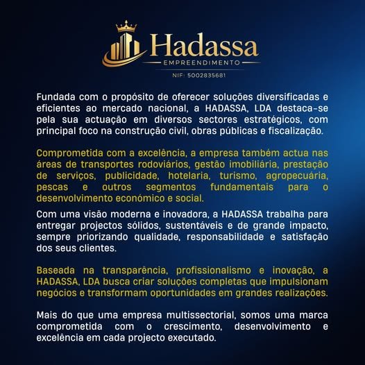 Na Hadassa transformamos visão em resultados concretos. 🏗️✨