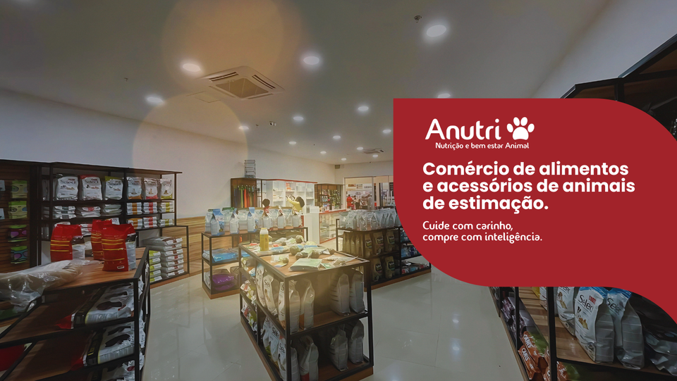 Banner de Anutri - petshop