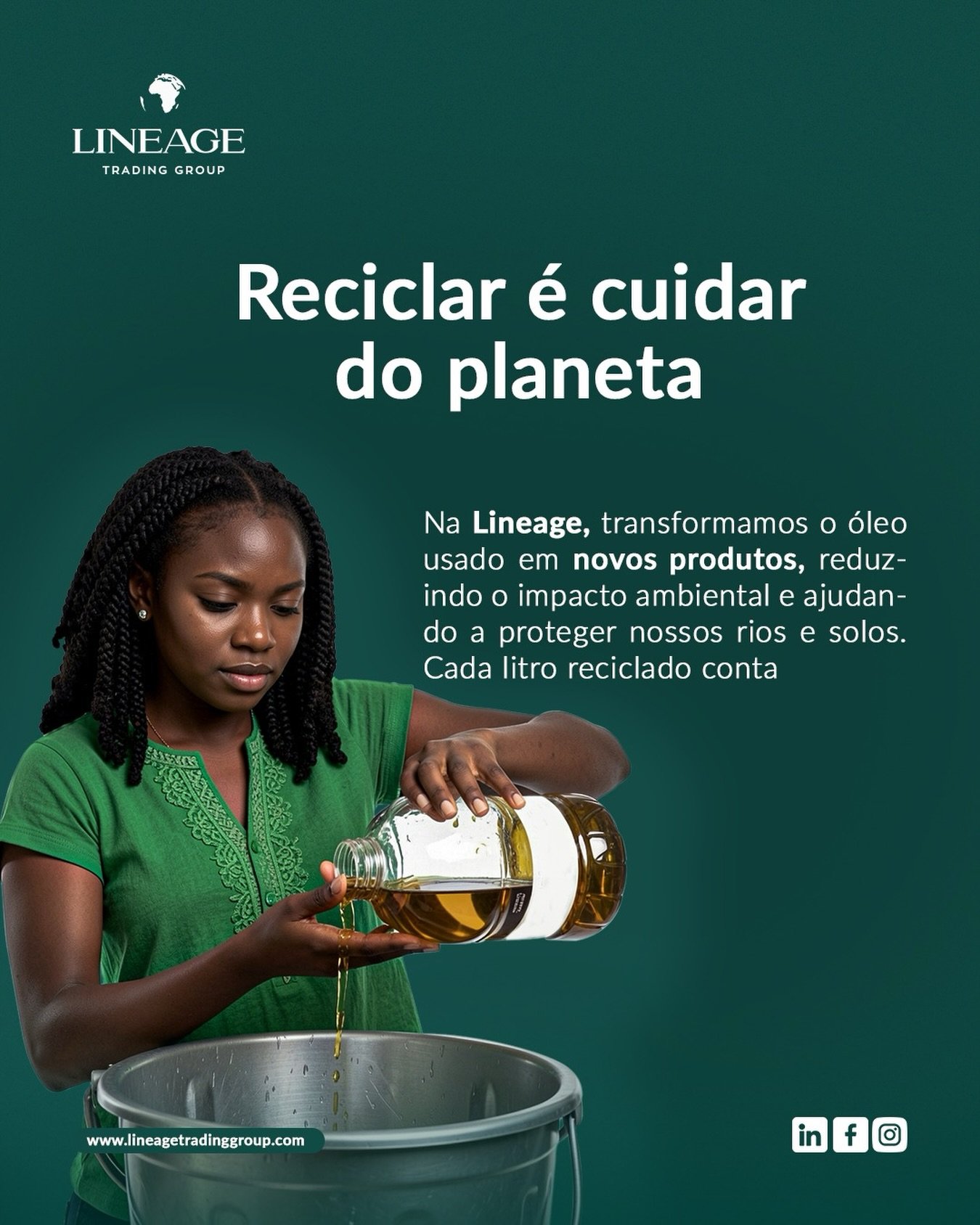 Reciclar é cuidar do planeta 🌍
