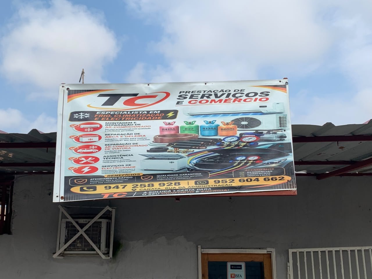 Logo de TC — Prestação de Serviços e Comércio