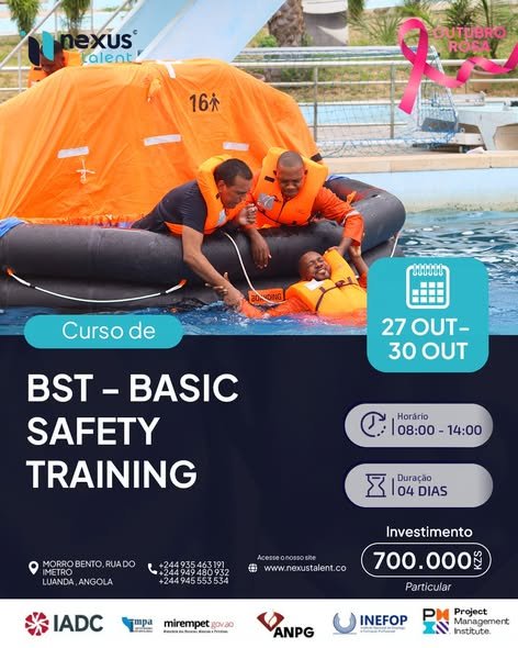 Queres reforçar as tuas competências em segurança e preparar-te para os desafios do sector de Petróleo e Gás? Esta é a tua oportunidade!
