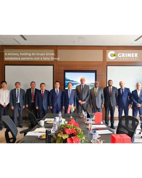G-Activos, holding do Grupo Griner, estabelece parceria com a Sany Group